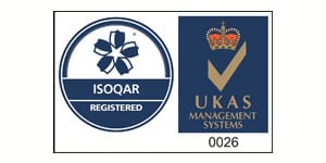 ISOQAR registered logo - cyb environmental - japanese knotweed removal london cardiff bristol